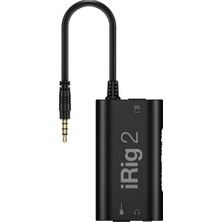 IK Multimedia iRig 2 Elektro Bas Gitar Ses Kartı iOS Uyumlu Kompakt Tasarım
