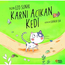 Masalperest Karnı Acıkan Kedi - Ezo Sunal Çocuk Öykü Kitabı  İçin Türkiye Menşeli 24 Sayfa