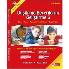 Üstün Zekalılar Enstitüsü Düşünme Becerilerini Geliştirme 3 Kitabı 6 - 8 Yaş İçin Dikkat & Zeka Geliştirme Kitapları