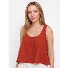 Loft Crop Kadın Bluz K.kol