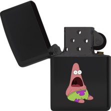 UltraMint Siyah Çakmak ile Spongebob ve Patrick Temalı Eğlenceli Tasarım