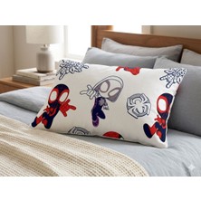 Taç Flanel Kumaş Spidey Çocuk Yastık Kılıfı 2 li