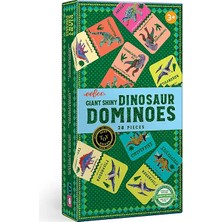 Eeboo Shiny Domino Oyunu - Dinosaurs