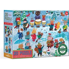 Eeboo 20 Parça Yapboz - Yumis Winter Carols