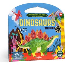 Eeboo Shiny Sticker Kitabı - Dinosaurs