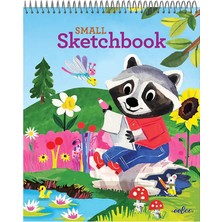 Eeboo Woodland Friends Small Sketchbook - Racoon