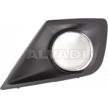 TŞT Peugeot 207 - 2009-2012 Ön Sis Lamba Kapağı Nikelaj Çerçeveli Sağ (Oem No: 745301)