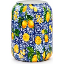 Decor Impex Lemon Metal Saksı Xl