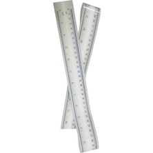 Hodbehod Yapışkanlı Metre Mezura cm / Inç 1 Metre (10 Adet)