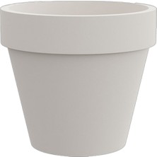Teraplast Standart One 40 Plastik Saksı Beyaz