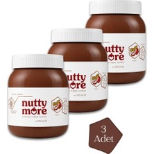 Nutty More Nuttymore Kakaolu Fındık Ezmesi %13 700 gr x 3 Adet