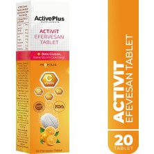 Active Plus Activit Efervesan 20 Tablet
