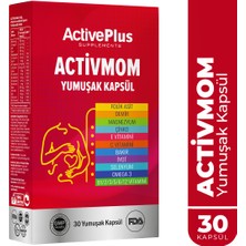 Active Plus Activmom 30 Yumuşak Kapsül Soft Jel
