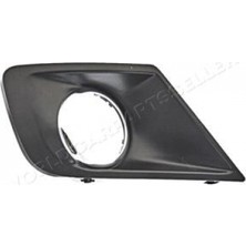TŞT Peugeot 207 - 2009-2012 Ön Sis Lamba Kapağı Nikelaj Çerçeveli Sol (Oem No: 7452ZZ)