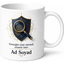 Tupya Gift Marka Koruma Dedektifi Sahte Ürün Avcısı Isme Özel Kupa Bardak Hediye