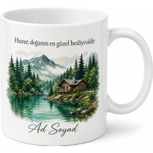 Tupya Gift Artvin Şavşat Karagöl Sahara Milli Parkı Dağ Evi Çay Kupası Hediye Bardak