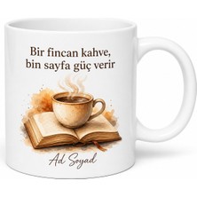 Tupya Gift Ders Çalışırken Kahve Içenlere Özel Tasarım Kupa Bardak Hediye