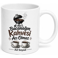 Tupya Gift Bacanağın Kahvesi Acı Olmaz Esprili Sohbet Mangal Kupası Hediye Bardak