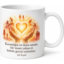 Tupya Gift Dünya Insani Yardım Günü Afetlerde Hızır Gibi Yetişenlere Özel Baskılı Kupa Hediye