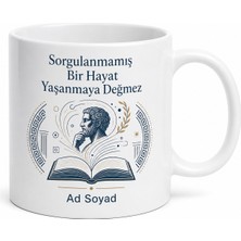 Tupya Gift Dünya Felsefe Günü Varlığı Sorgulayanlara Derin Düşünce Kupa Bardak Hediye