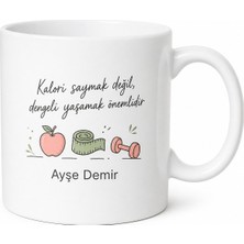 Tupya Gift Diyetisyen Olarak Liste Yazanlara Kalori Sayacı Fit Yaşam Kupa Bardak Hediye