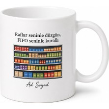 Tupya Gift Reyon Görevlisine Fıfo Kuralı Eksik Tamamlama Hediye Kupa Bardak