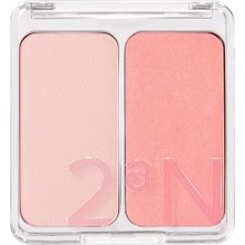 2AN Dual Cheek | Doğal ve Canlı Görünüm Sağlayan Ikili Toz Allık | 11 Juicy Peach