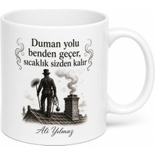 Tupya Gift Baca Temizleyici Çatıların ve Soba Borularının Kahramanı Kahve Kupası Hediye