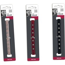 M-Pets Diamonds Zilli Kedi Boyun Tasması Karışık Renkli 30 cm