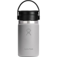 Hydro Flask Geniş Flex Sip Kapaklı Termos 355 ml (12 Oz) - Birch Gri