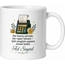 Tupya Gift Z Raporu Almayı Unutmayan Dikkatli Kasiyer Hatırası Kupa Bardak Hediye