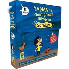Timaş Çocuk Yaman ve Onun Bitmek Bilmeyen Soruları Set (12 Kitap) - Gwenaelle Boulet 6 - 8 Yaş Eğitici Kitaplar