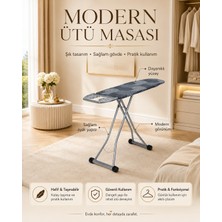 Nokhba Azamı Nk-207-L Ütü Masası 300 Dereceye Kadar Dayanıklı Monoblok Sac Tabla