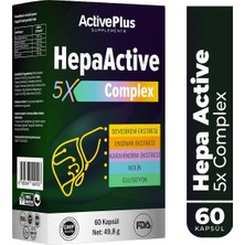 Activeplus Hepaactive 5x Complex 60 Kapsül