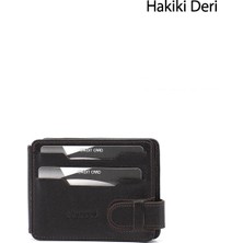 Gönderi(r) Kadın Kahverengi  Hakiki Deri Unisex Kartlık