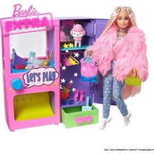 Barbie Extra Kıyafet Otomatı Oyun Seti HFG75