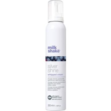 Milk Shake Silver Shine Whipped Cream Köpük 200Ml Sarı Saçlar İçin Derin Nemlendirme Sağlayan Formül