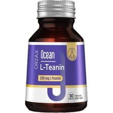 Orzax Ocean L-Teanin Takviye Edici Gıda 30 Kapsül 200 Mg L-Teanin Içeren Orzax Ürünü