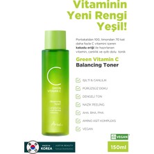 Ariul C Vitaminli,Ton Eşitleyici,Leke Karşıtı Glutatyon,PHA, Sıng Green, 13 Vitamin Kompleks Tonik 150 Ml