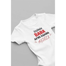 Eydu Baby Beni Yavaşça Teyzeme Ver Baskılı Kısa Kollu Çıtçıtlı Bebek Body Badi Zıbın