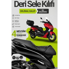 Motobros Motosiklet Koltuk Kılıfı Kuba Chia Leatherfit Deri Motosiklet Sele Kılıfı Motor Sele Kılıfı Su Geçirmez