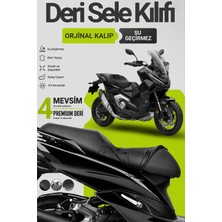 Motobros Motosiklet Koltuk Kılıfı Honda Adv Leatherfit Deri Motosiklet Sele Kılıfı Motor Sele Kılıfı Su Geçirmez