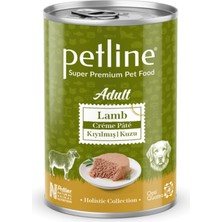 Petline Gold Opti Quattro Nutrition™ Adult Lamb Crème Pâté Kuzulu Yetişkin Köpek Konservesi 395 gr