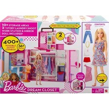 Barbie ve Yeni Rüya Dolabı Oyun Seti HGX57