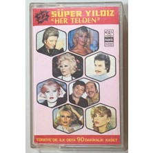 Harika 22 Süper Yıldız Her Telden Kaset (Kağıt Baskı)