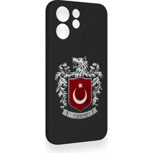 Vip Case Oppo Reno 15F Uyumlu Türk Arma Desenli Silikon Kılıf