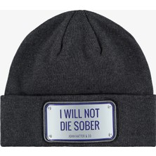 John Hatter&co"ı Will Not Die Sober"erkek Gri Bere