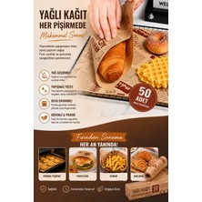 Evolis Kitchen 50 Adet Vintage Gazete Desen Servis ve Sunum Kağıdı 25X30 cm