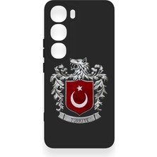 Vip Case Vivo V40 Lite 5g Uyumlu Türk Arma Desenli Silikon Kılıf