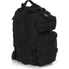 Single Sword 25 L Outdoor Taktik Sırt Çantası - Renk: Siyah - Beden: Standart